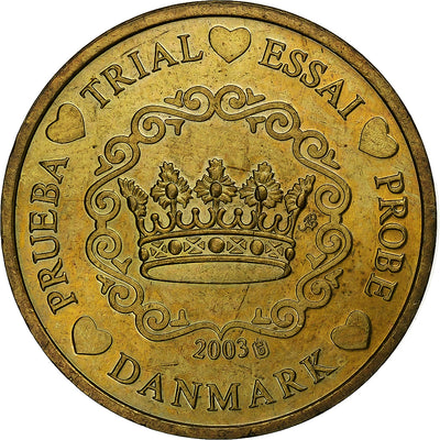 Danemark, 
            
               50 Euro Cent, 
            
               unofficial private coin