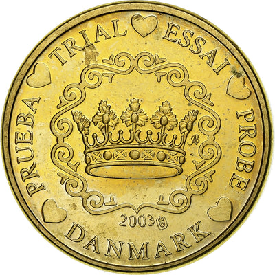 Danemark, 
            
               20 Euro Cent, 
            
               unofficial private coin