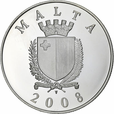 Malte, 
            
               10 Euro, 
            
               Auberge de Castille