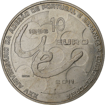 Portugal, 
            
               10 Euro, 
            
               2011