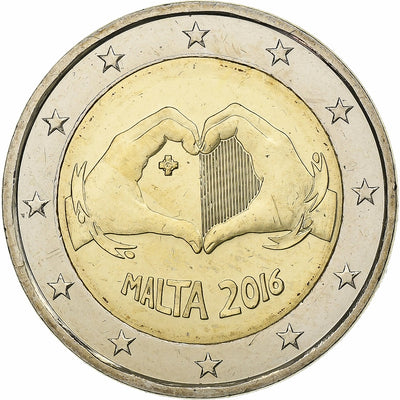 Malte, 
            
               2 Euro, 
            
               2016