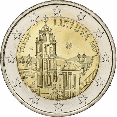 Lituanie, 
            
               2 Euro, 
            
               2017