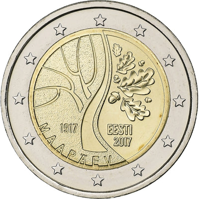 Estonie, 
            
               2 Euro, 
            
               2017