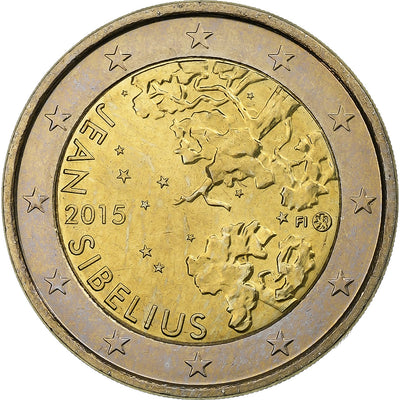 Finlande, 
            
               2 Euro, 
            
               2015