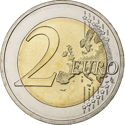 République fédérale allemande, 
            
               2 Euro, 
            
               Helmut Schmidt