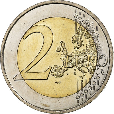 France, 
            
               2 Euro, 
            
               Construction de la paix