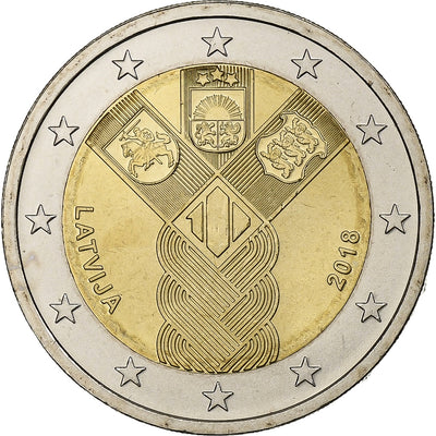 Lituanie, 
            
               2 Euro, 
            
               2018