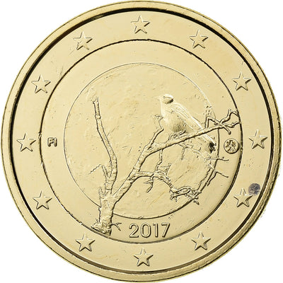 Finlande, 
            
               2 Euro, 
            
               gold-plated coin