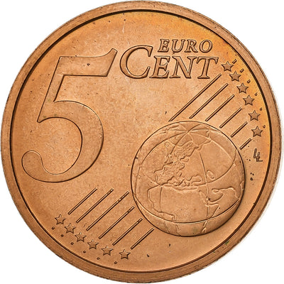 Cité du Vatican, 
            
               John Paul II, 
            
               5 Euro Cent