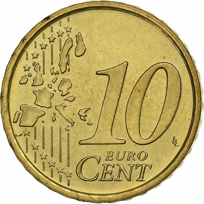 Cité du Vatican, 
            
               John Paul II, 
            
               10 Euro Cent