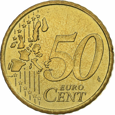 Cité du Vatican, 
            
               John Paul II, 
            
               50 Euro Cent