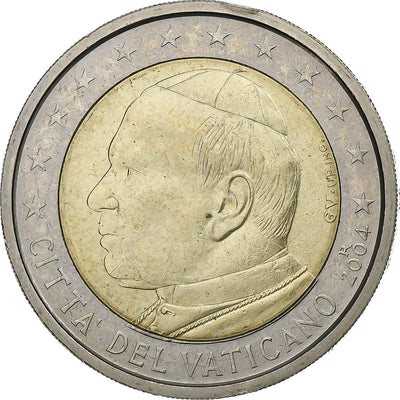 Cité du Vatican, 
            
               John Paul II, 
            
               2 Euro