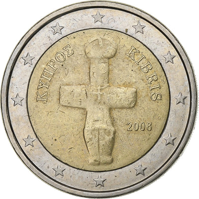 Chypre, 
            
               2 Euro, 
            
               2008