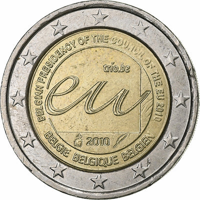 Belgique, 
            
               2 Euro, 
            
               2010