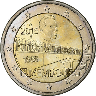 Luxembourg, 
            
               2 Euro, 
            
               2016