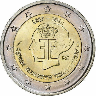 Belgique, 
            
               2 Euro, 
            
               2012