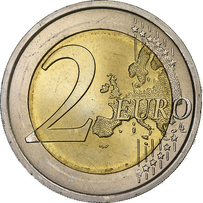 Italie, 
            
               2 Euro, 
            
               Diritti Umani