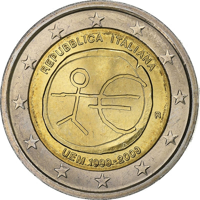 Italie, 
            
               2 Euro, 
            
               2009