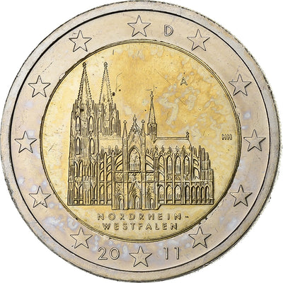 République fédérale allemande, 
            
               2 Euro, 
            
               Cologne