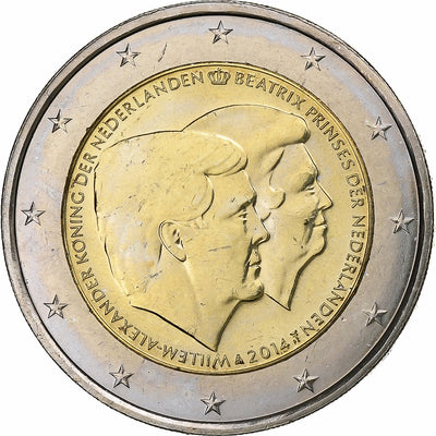 Pays-Bas, 
            
               2 Euro, 
            
               2014