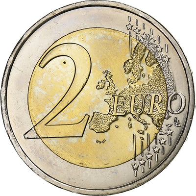 France, 
            
               2 Euro, 
            
               Traité de l'Elysée