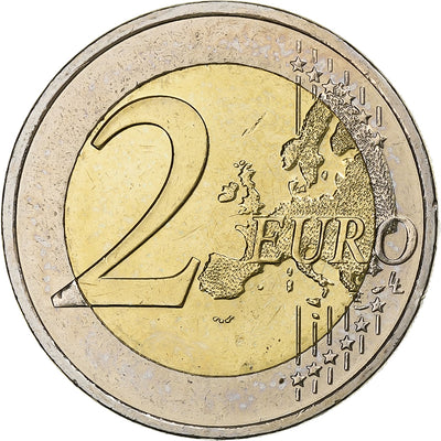 Grèce, 
            
               2 Euro, 
            
               2010