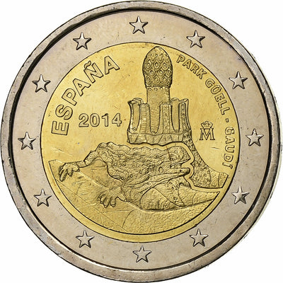 Espagne, 
            
               2 Euro, 
            
               2014