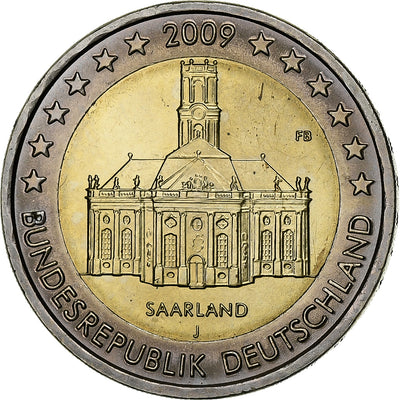 République fédérale allemande, 
            
               2 Euro, 
            
               2009