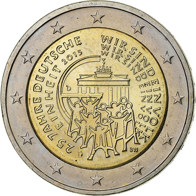 Allemagne, 
            
               2 Euro, 
            
               2015