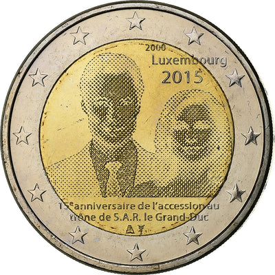 Luxembourg, 
            
               2 Euro, 
            
               2015