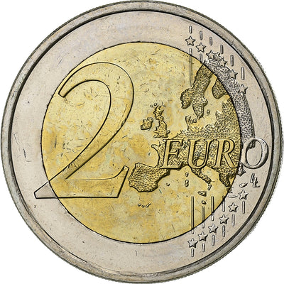 Finlande, 
            
               2 Euro, 
            
               Jean Sibelius