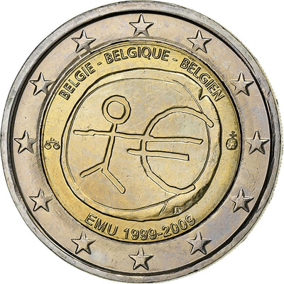 Belgique, 
            
               Albert II, 
            
               2 Euro