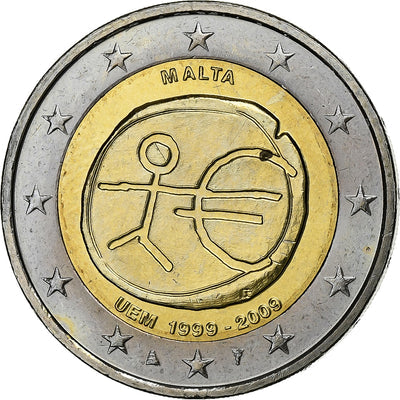 Malte, 
            
               2 Euro, 
            
               2009