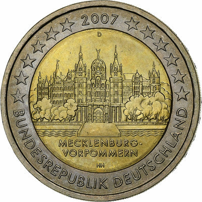 Allemagne, 
            
               2 Euro, 
            
               2007