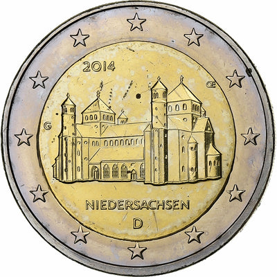 Allemagne, 
            
               2 Euro, 
            
               2014