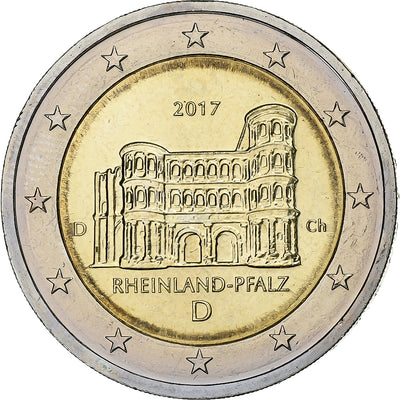 République fédérale allemande, 
            
               2 Euro, 
            
               2017