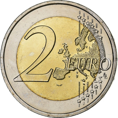 Luxembourg, 
            
               2 Euro, 
            
               Dynastie Nassau-Weilbourg