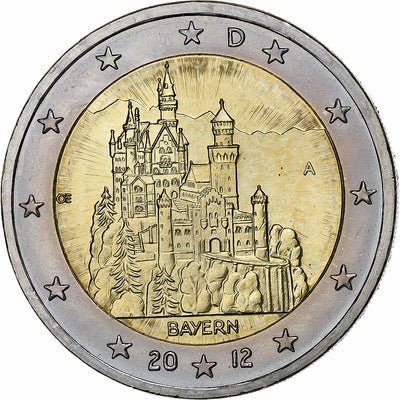 République fédérale allemande, 
            
               2 Euro, 
            
               2012