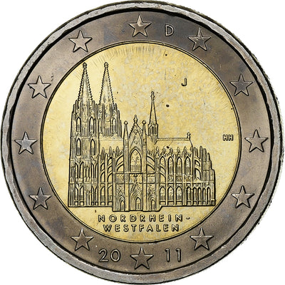 République fédérale allemande, 
            
               2 Euro, 
            
               2011