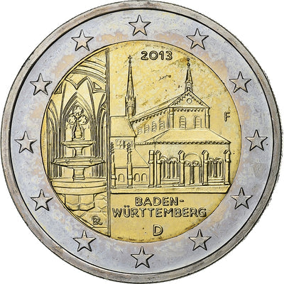 République fédérale allemande, 
            
               2 Euro, 
            
               2013