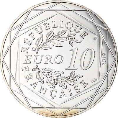 France, 
            
               10 Euro, 
            
               Pièce d'Histoire - D'Artagnan