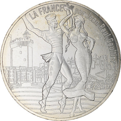 France, 
            
               10 Euro, 
            
               Jean-Paul Gaultier (Roussillon dansant)