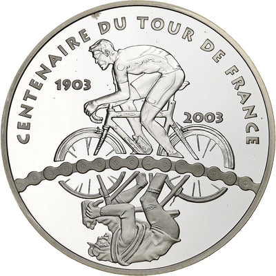 France, 
            
               1 1/2 Euro, 
            
               Centenaire du tour de France