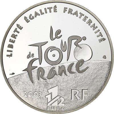 France, 
            
               1 1/2 Euro, 
            
               Centenaire du tour de France