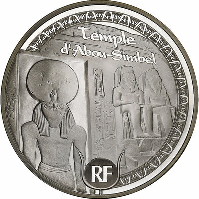 France, 
            
               10 Euro, 
            
               Temple d'Abou-Simbel