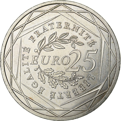 France, 
            
               25 Euro, 
            
               2009