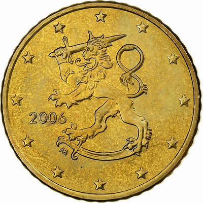 Finlande, 
            
               50 Euro Cent, 
            
               2006