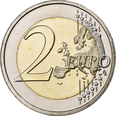 Malte, 
            
               2 Euro, 
            
               Republic of Malta 1974