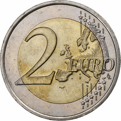 Pays-Bas, 
            
               2 Euro, 
            
               Willem-Alexander 2nd map