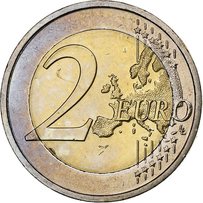 Irlande, 
            
               2 Euro, 
            
               30 Years of European Union Flag